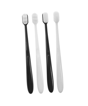 Beavorty soft toothbrush 4 pieces soft toothbrush collapsible toothbrush cepillos de served para ni os toothbrushes for adult toothbrush for sensitive gums 1 piece (1 Pack)