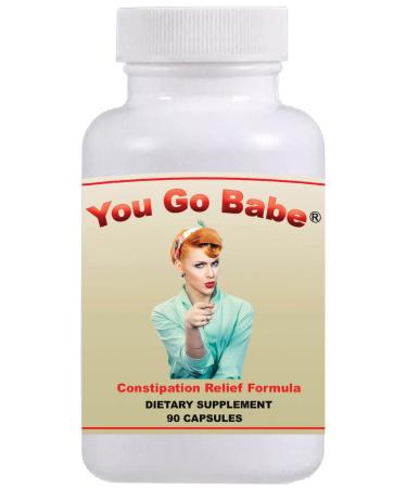 Poopdoc You Go Babe Constipation Relief Formula - 90 Capsules