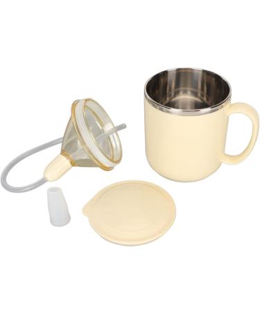 Convested 360 Leakproof Drinking Cup with Straw - Multifuntional & Rotatable for Convalescent Use (Yellow) - Buy Online on GoSupps.com