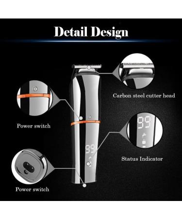 11-in-1 Hair Clippers for Men | Electric Hair Trimmer & Grooming Kit - Rechargeable Beard Body Nose & Ear Trimmer - Buy Online on GoSupps.com