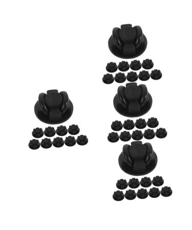 Gatuida glasses tape 40 pc mask glasses buckle mask-ear protection mask-ear protector for adult glasses mask lock buckle masking linen buckle glass PP