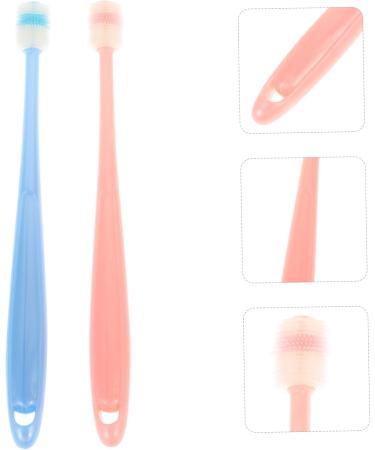 Minkissy 4-Piece Soft Toothbrush Set for Children & Babies | Brightening Manual Care Tool for Baby Teeth Cleaning - Buy Online on GoSupps.com