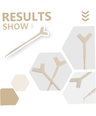 DOITOOL 30 Pcs Y-Shaped False Eyelash Brushes - Mini Lash Comb & Lift Tool for Perfect Eyelash Perm | Premium Quality Eyelash Separator & Guide White - Buy Online on GoSupps.com
