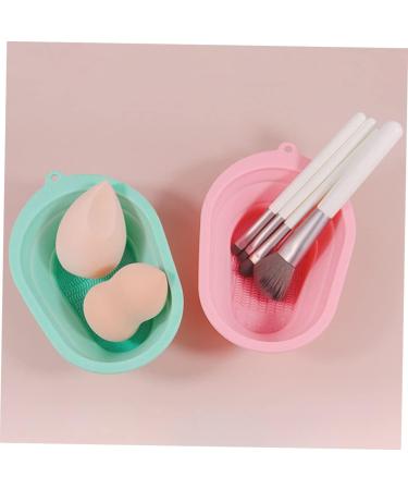 FOMIYES 4 Pcs Silicone Makeup Brush Hair Brush Cleaner Beauty Tool Cleaner Cosmetic Cleaning Scrubber Cosmetic Brush Cleaner Makeup Gadgets Washer Make up Dry Cleaning Machine Silica Gel - Buy Online on GoSupps.com