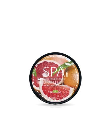 Bio2You Body Sugar Scrub Gently Exfoliates and Nourishes the Skin with Honey Sweet Almond Oil and Grapefruit 200ml