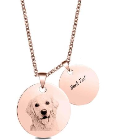 In Loving Memory Dog Tag Necklace | Sterling Silver Pet Lover Jewelry | Cutybuty Personalized Name Plate Pendant - Buy Online on GoSupps.com