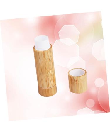 minkissy Empty Lip Gloss Containers Lip Gloss Wand Tubes Clear Lip Balm Mini Lip Gloss Tubes Lipstick Containers Clear Container with Lid Lip Balm Tube Bamboo Filling Lip Gloss Stick - Buy Online on GoSupps.com