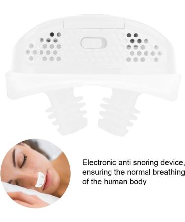 Professional Electric Anti-Snoring Device - White | Intelligent Snoring Relief Apparatus for Better Health - Buy Online on GoSupps.com