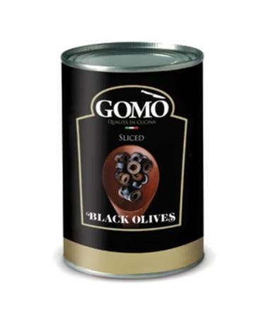 MASGomo Sliced Black Olives-1x4.15kg-Food