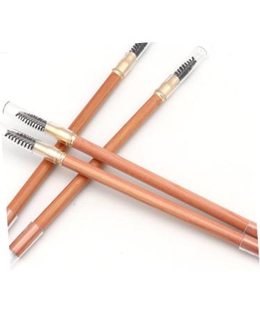 TOVINANNA 2pcs Double Ended Eyebrow Pencil with Brush Eyebrow Tools Eyeliner Eyebrow Powder Lasting Wood - Buy Online on GoSupps.com