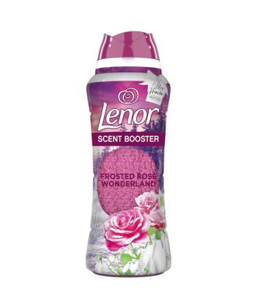 Lenor Unstoppables Scent Booster Laundry Beads Mrs Hinch Winter Edition Frosted Rose Wonderland Non-Stop Boost of Freshness From Wash to Wear (570g) Limited Edition