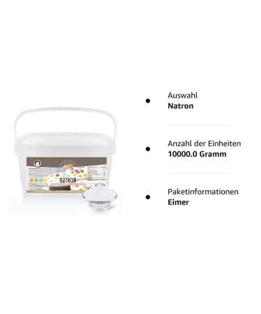 Golden Peanut Natron Powder 10 kg - Premium Sodium Bicarbonate for Baking & Cleaning | High-Purity Food Quality from Germany - Buy Online on GoSupps.com