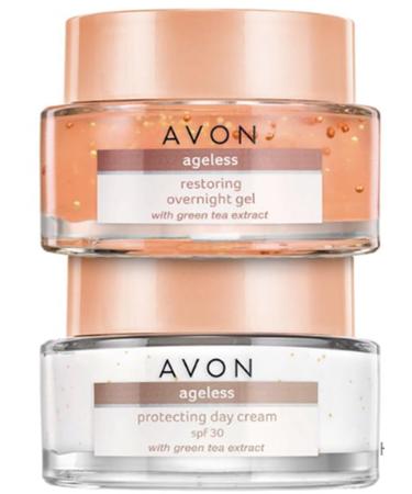 Avon Nutra Effects Ageless Protecting Day SPF30 & Night Cream - 50ml each