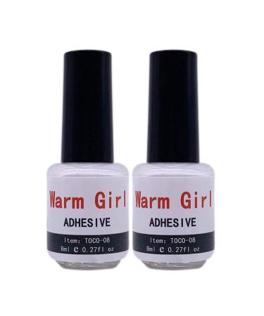 Warm Girl 2pcs Professional Star Nail Art Glue For Nail Foil Sticker Transfer DIY Tool set 1 - Buy Online on GoSupps.com
