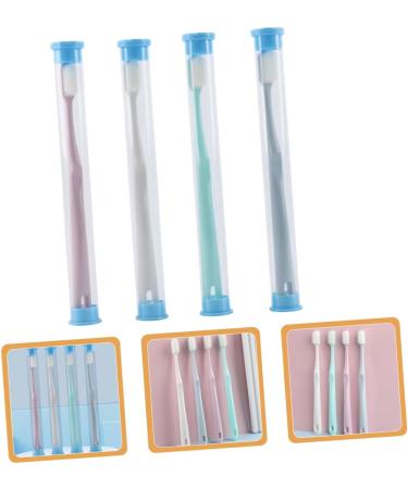 Gatuida 4-Pack Charcoal Disposable Toothbrushes - Portable & Gentle Cleaning for Pregnant Women | Professional Hotel Quality - Buy Online on GoSupps.com