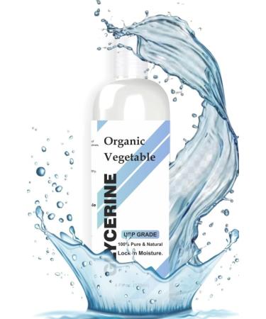 Glyc rine v g tale 100 % pure et naturelle | Pour la peau et les cheveux | Soin de la peau polyvalent adoucissant et hydratant 120 ml