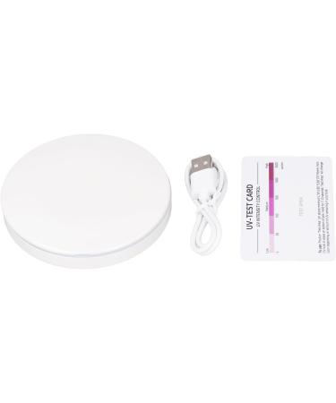 Sunscreen Testing Mirror Sunscreen Detector with Mirror for Sun Skin Care 2X Magnification 3.5 Inch Makeup Check Mirror with LED Light Compact UV Camera Mirror for Travel Outdoor - Buy Online on GoSupps.com