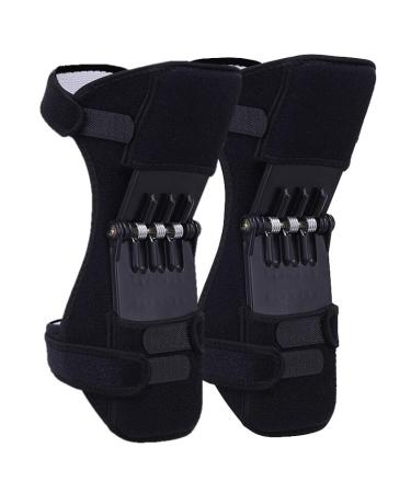 Breathable Protective Adjustable Booster Knee Pad with Spring Support Knee Brace