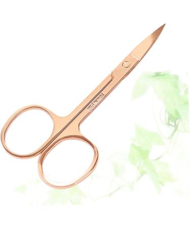 NOLITOY Stainless Steel Nose Hair Trimmer - Curved Design for Nose & Beard Grooming - Essential Beauty Tool for Men & Women - Buy Online on GoSupps.com