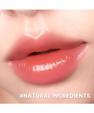 AOU Glowy Tint Balm - Tinted Lip Balm with Natural Gloss & Instant Hydration for Chapped Lips | 0.12oz (02 Persimmon) - International Shipping Available - Buy Online on GoSupps.com