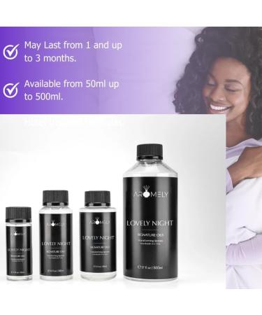 AROMELY Lovely NIGTH Diffuser Oil Scent - Essential Oils for Diffusers Aromatherapy - Sophisticated Aroma Blend of Sweet Orange Oil Pink Pepper Nerol - 150ml Lovely Nigth 5 Fl Oz (Pack of 1) - Buy Online on GoSupps.com