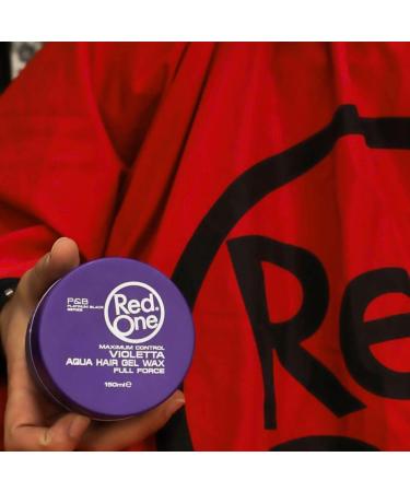 RedOne Cire coiffante Violetta | Forte tenue | Cire gel capillaire | Ultra Hold | Parfum lavande | Cire capillaire pour homme et femme | Contr le maximal - Buy Online on GoSupps.com