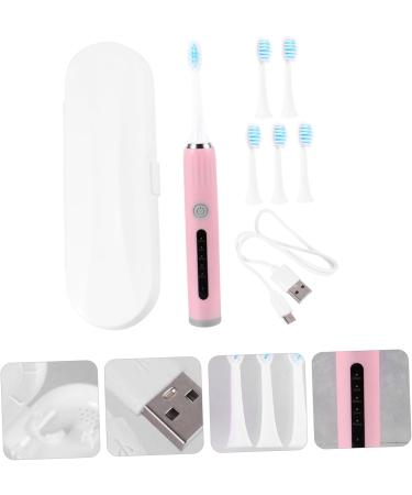 Minkissy 3 Sets Electric Toothbrush for Kids - Travel-Friendly Power Toothbrushes in Pink - Ideal Household Cleaning for Children - Buy Online on GoSupps.com