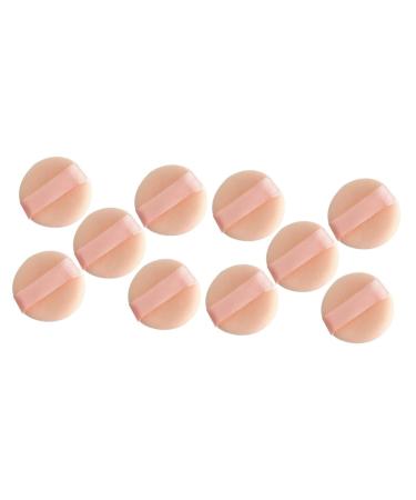 FRCOLOR 10 Pcs Makeup Make up for Face Powder Puff Puffs Facial Foundation Sponge Esponjas Para Maquillaje Setting Powder Under Eye Puff Sponge Decorate Eyes Flocking Miss