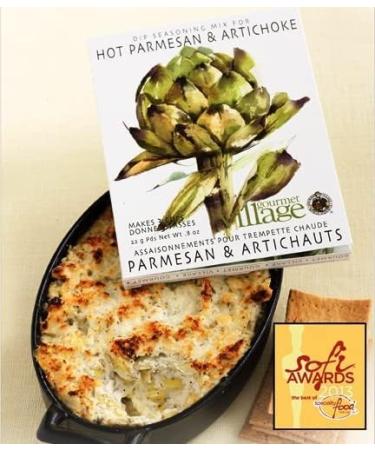 Gourmet du Village Baked Dip Parmesan Artichoke Parmesan and Artichoke 0.5 Ounce (Pack of 1) - Buy Online on GoSupps.com