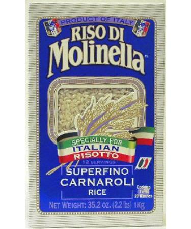 Carnaroli Riso di Molinella 2.2 Lb (Pack of 2)