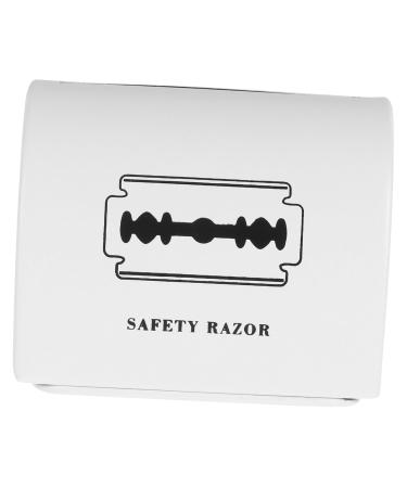 Beavorty Kasten Bladen Storage Box made of iron disposal card for razor etui for razor plane storage container for razor razor shaver blade shaver box storage box storage box