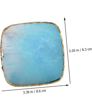 Didiseaon Nail Art Palette Resin Manicure Manicure Palettes Colleague Gift Plush Pencil Bag Nail Display Tool Nail Mixing Plate PVC Mixing Display Screen - Buy Online on GoSupps.com