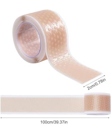 Blister Bandages & Heel Sticker Protectors - Silicone Gel Tape for Foot & Hand Blister Prevention | Waterproof Bubble Plasters (2 Rolls - Buy Online on GoSupps.com