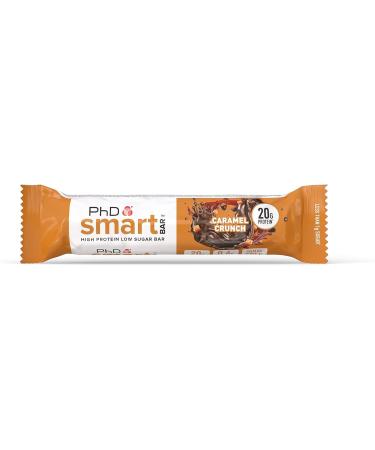 Buy Smart Bar 12x64g Caramel Crunch - Delicious Protein Snack for International Shipping - Buy Online on GoSupps.com