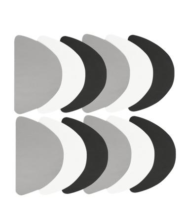 FRCOLOR 12pcs Shoe Repair Stickers Adhesive Patches Adhesive Repair Patches Boots Repair Patches Boot Repair Patches Boot Repair Accessories Shoe Repair Patches Shoe Patch Heel Pu