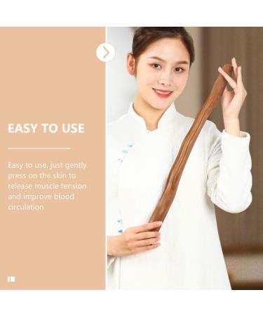 Buy Minkissy 2 Rollstab Fatigue Relief Massage Device - Thai Wood Body Roller for Belly Fat & Wellness | International Shipping Available - Buy Online on GoSupps.com