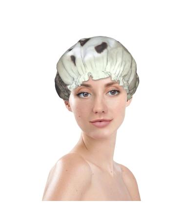 Panda Printed Waterproof Shower Cap for Women - Fits All Head Sizes & Hair Textures - Buy Online on GoSupps.com