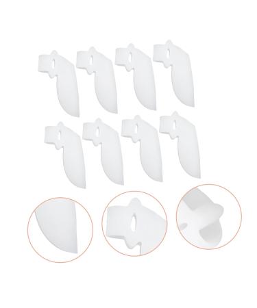 4 Pairs Bunion Spacers | Hallux Corrector & Foot Stretchers | Big Toe Separators | White Foot Pain Relief - Buy Online on GoSupps.com