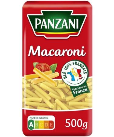  G n rique PANZANI Macaroni 500 g Tasty Pasta for All Dishes 500 g Family Format for Sharing with Family or Friends Pack of 4 Sold as a Set - Buy Online on GoSupps.com