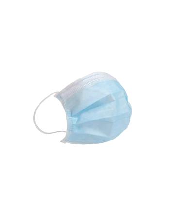 Intco Medical Procedure Face Mask with Earloops - Blue (Box of 50) - Buy Online on GoSupps.com