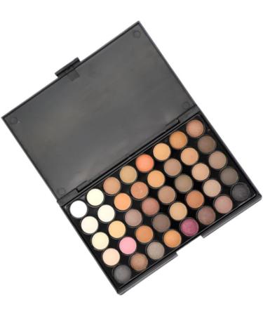 FOMIYES 2pcs 40 Makeup Palette Eyeshadow Matt Eyeshadow Powder Eyeshadow Pallet Eye Shadow Matte Tray - Buy Online on GoSupps.com