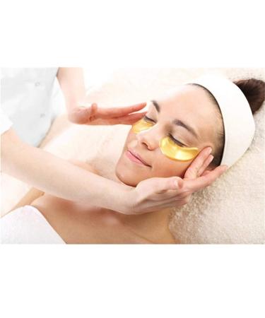 Ruzzut 24K Golden Collagen Under Eye Patches - 30 Pairs | Hyaluronic Acid Gel Pads for Anti-Aging, Dark Circles, Puffy Eyes & Bags - Buy Online on GoSupps.com