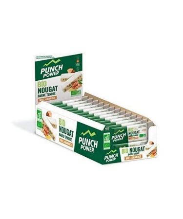 Punch Power Nougat Bar Display Full of 24 Bars 30 g