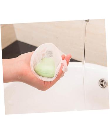 NOLITOY Soap Mesh Pouch - Exfoliating Soap Saver Bag for Handmade Soap & Bath | Bubble Net Bath Flower - Japan Cleansing Accessory - Buy Online on GoSupps.com