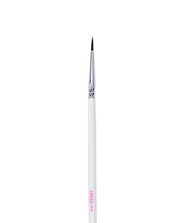 Gavissi Beauty Detail Graphic Liner Brush, Eye, Face & Body Paint Professional Makeup Brush - Premium Synthetic Fine Bristles, Thin Point Applicator, Flat Brush Tool For Water Activated, Gel, Cream, Liquid, Cake Eyeliner, SFX Makeup, Special Effects, Thea