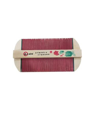 Exceart Wooden Head Lice Comb - Double Sided Bamboo Teeth - Head Massage Comb for Women, Girls, Kids - 2Pcs - Buy Online on GoSupps.com