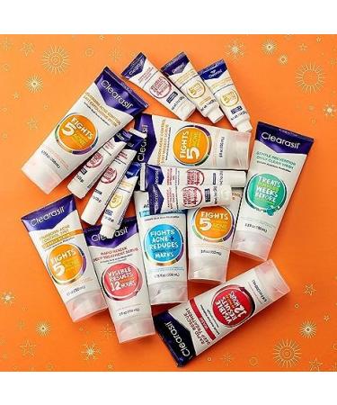 Clearasil Ultra 5in1 Exfoliating Wash 6.78 oz - Pack of 2 | Gentle Daily Cleanser for Clear Skin - Buy Online on GoSupps.com