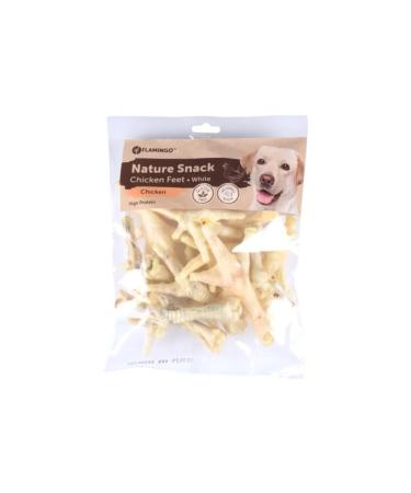 Nature snack chicken feet white 200gr