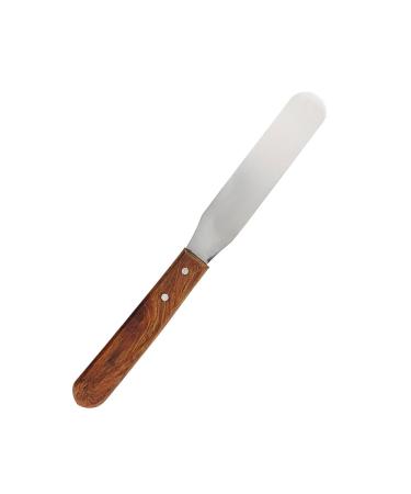 Kosmetex wax spatula wide 22mm metal spatula 21 cm for wax depilation wide 1 piece (1 pack)