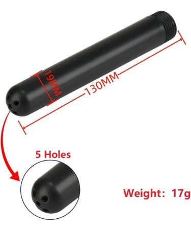 Axcroo 2-Piece Analdusche Set | Vaginal & Anal Rinse Nozzle for Intimate Shower & Cleaning - Enema Syringe for Men & Women - Buy Online on GoSupps.com